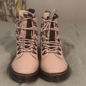 Dr. Martens Women's Cream Combat Boots